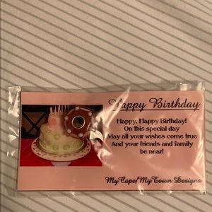 Birthday bead for a bracelet